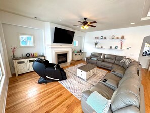 Smart TV, video games, table tennis, books