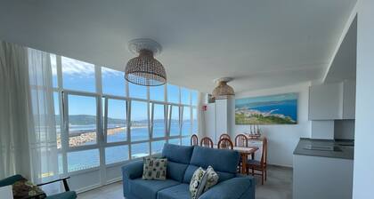 Appartement 'Mirador Playa Ribeira' avec vue sur mer, Wi-Fi et climatisation