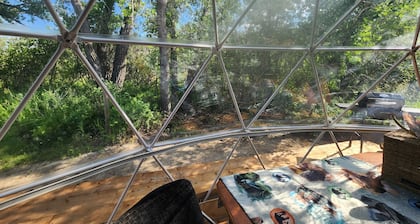 #D2 Dino Dome-2 Dbl Beds- Pet friendly