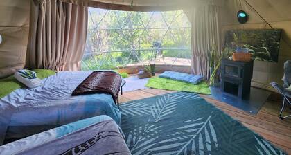 #D3 Rainforest Getaway Dome- 2 Dbl beds-No pets Please