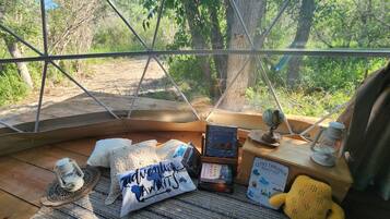 Overnatningsstedets område