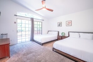 4 chambres, bureau, fer et planche à repasser, Wi-Fi gratuit