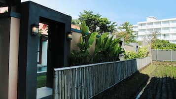 Fachada da propriedade