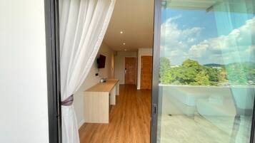 Family Quadruple Room, Patio, City View | Terrace/patio