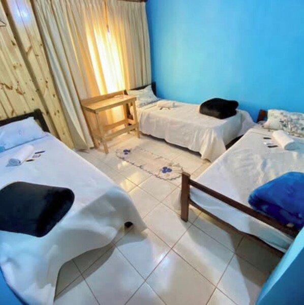 1 bedroom, WiFi, bed sheets