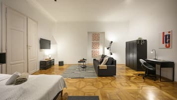 1 Schlafzimmer, kostenloses WLAN, Bettwäsche