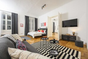 1 Schlafzimmer, kostenloses WLAN, Bettwäsche