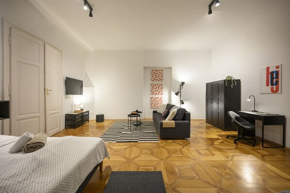 1 Schlafzimmer, kostenloses WLAN, Bettwäsche