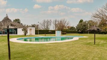 Indoor pool, a heated pool