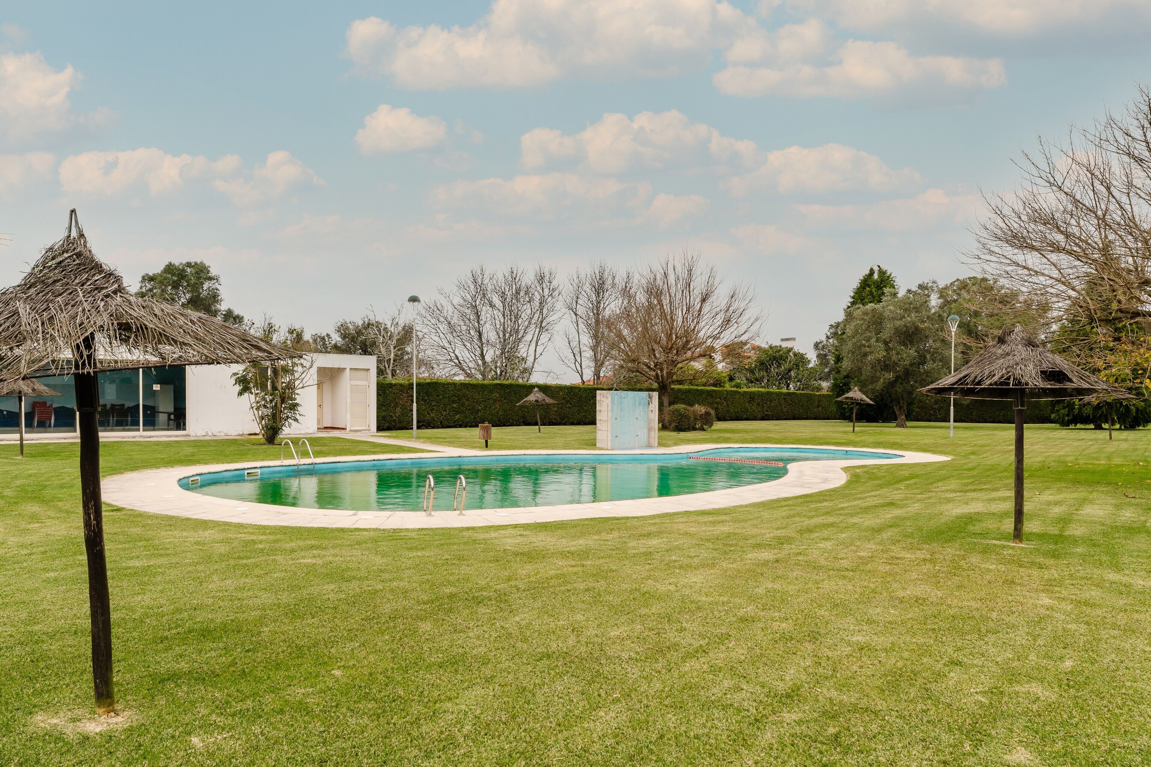 Indoor pool, a heated pool