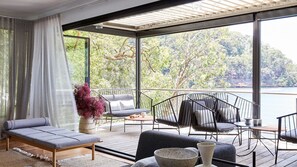 TV - Calabash Bay Lodge - a unique and amazing location for the most serene and peaceful getaway! (Berowra Waters)