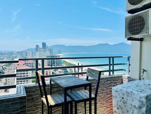 Family Apartment, 2 Bedrooms, Beach View | Balcony view - The Minh Homes (Da Nang)