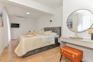4 室のベッドルーム、アイロン / アイロン台、WiFi、ベッドシーツ