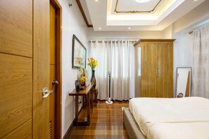 1 chambre, fer et planche à repasser, Wi-Fi, draps fournis