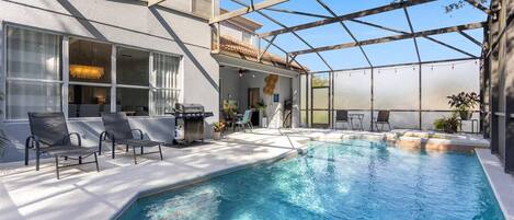 Una piscina climatizada