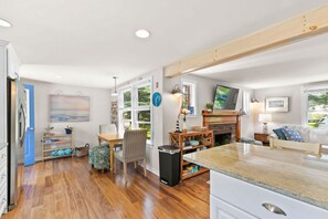 Interior - Quiet home near Great Pond with patio, W/D, AC, games, & private yard (Falmouth)