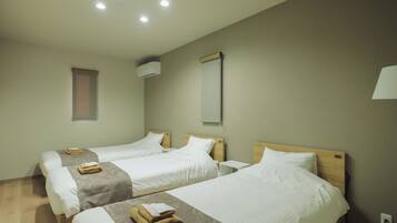 2 bedrooms, desk, free WiFi, bed sheets
