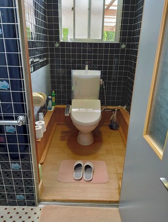 Hair dryer. Near the center of Ikeda Town Private guesthouse / Miyoshi Tokushima