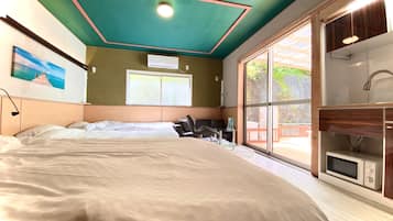 1 habitación, escritorio, wifi gratis y ropa de cama