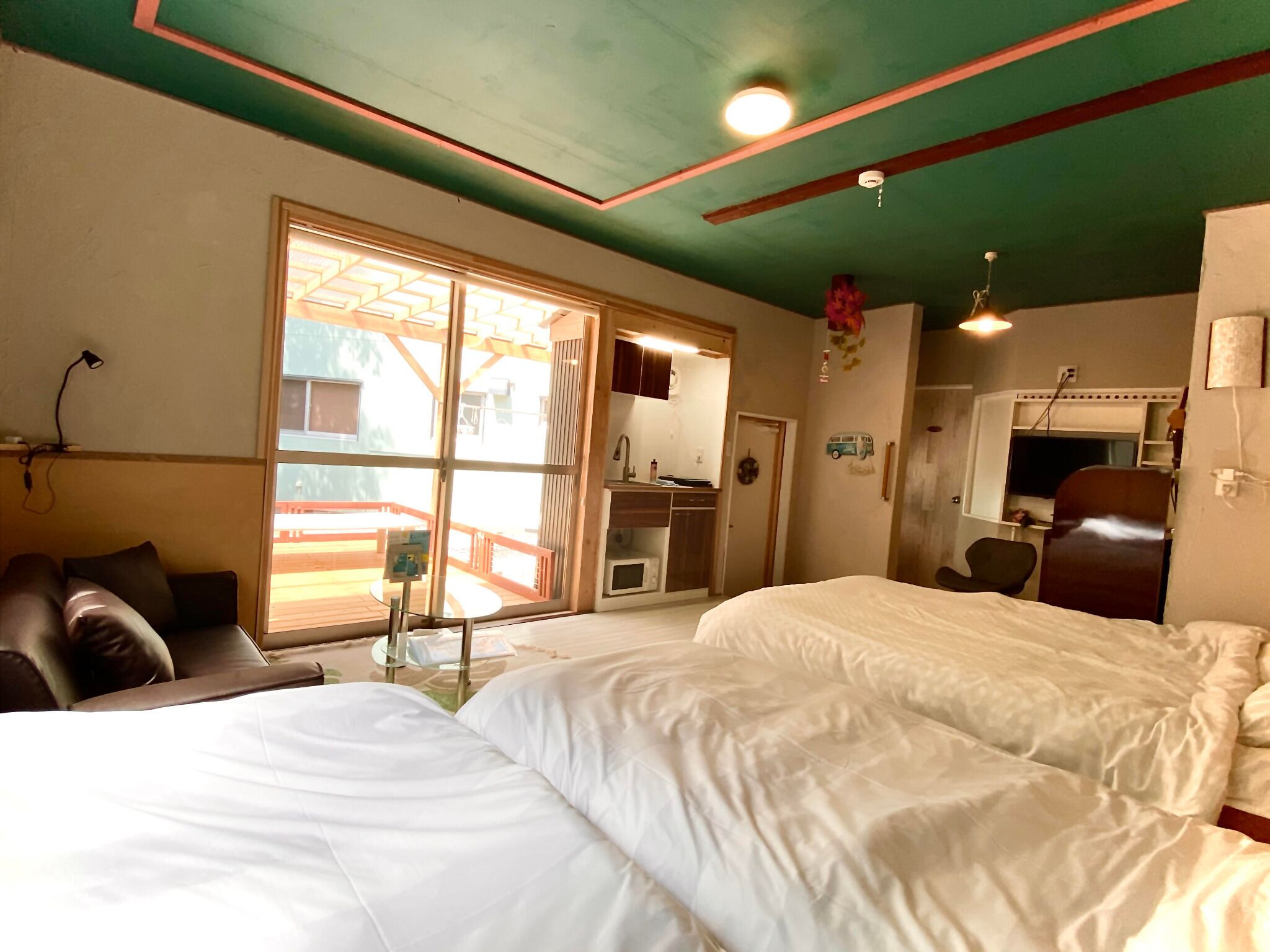 1 bedroom, desk, free WiFi, bed sheets