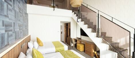 2 soverom, skrivebord, wi-fi (inkludert) og sengetøy