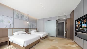 Desk, laptop workspace, free WiFi