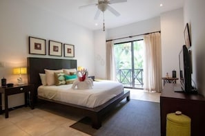 3 chambres, accès à Internet, literie fournie