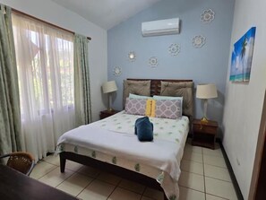 2 bedrooms, Internet, bed sheets - Cormoran A1 2Bedroom Condo with Terrace Walk to Beach & Downtown (Playas del Coco)