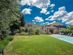 Pool - Characteristic country house with A/C and a pool (Séguret)