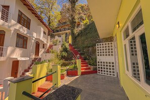 Voorkant van accommodatie