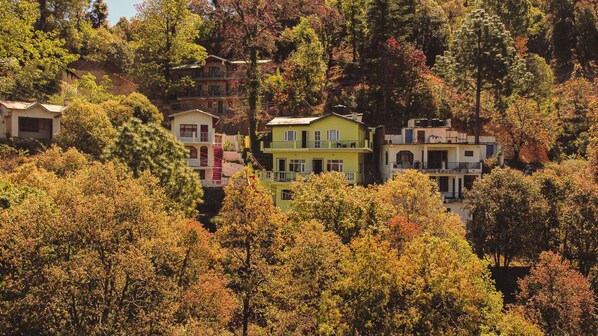 Voorkant van accommodatie