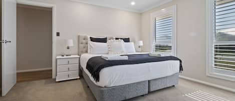 3 bedrooms, iron/ironing board, travel crib, WiFi