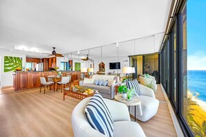 Interior - KBM Resorts | FREE CAR | Mahana | Oceanfront | 1-Bedroom Penthouse with Gorgeous Sunsets! MAH-1006 (Lahaina)