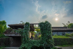 Façade de l’hébergement