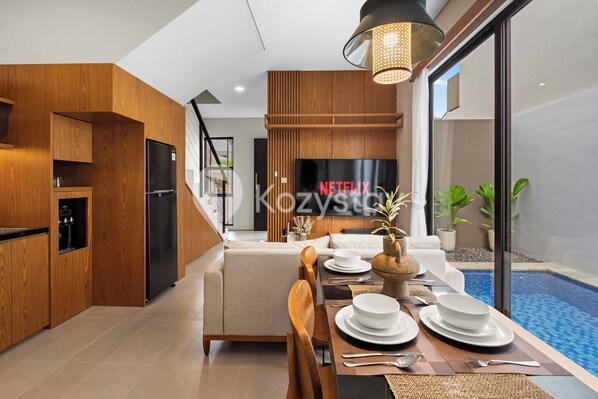 Villa, 3 Bedrooms, Private Pool | Dining room - Karira Villa by Kozystay - Jimbaran (Jimbaran)