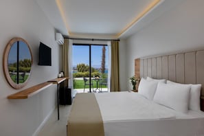 Standart Deniz Manzarali Oda | 1 chambre, coffres-forts dans les chambres, Wi-Fi gratuit, draps fournis