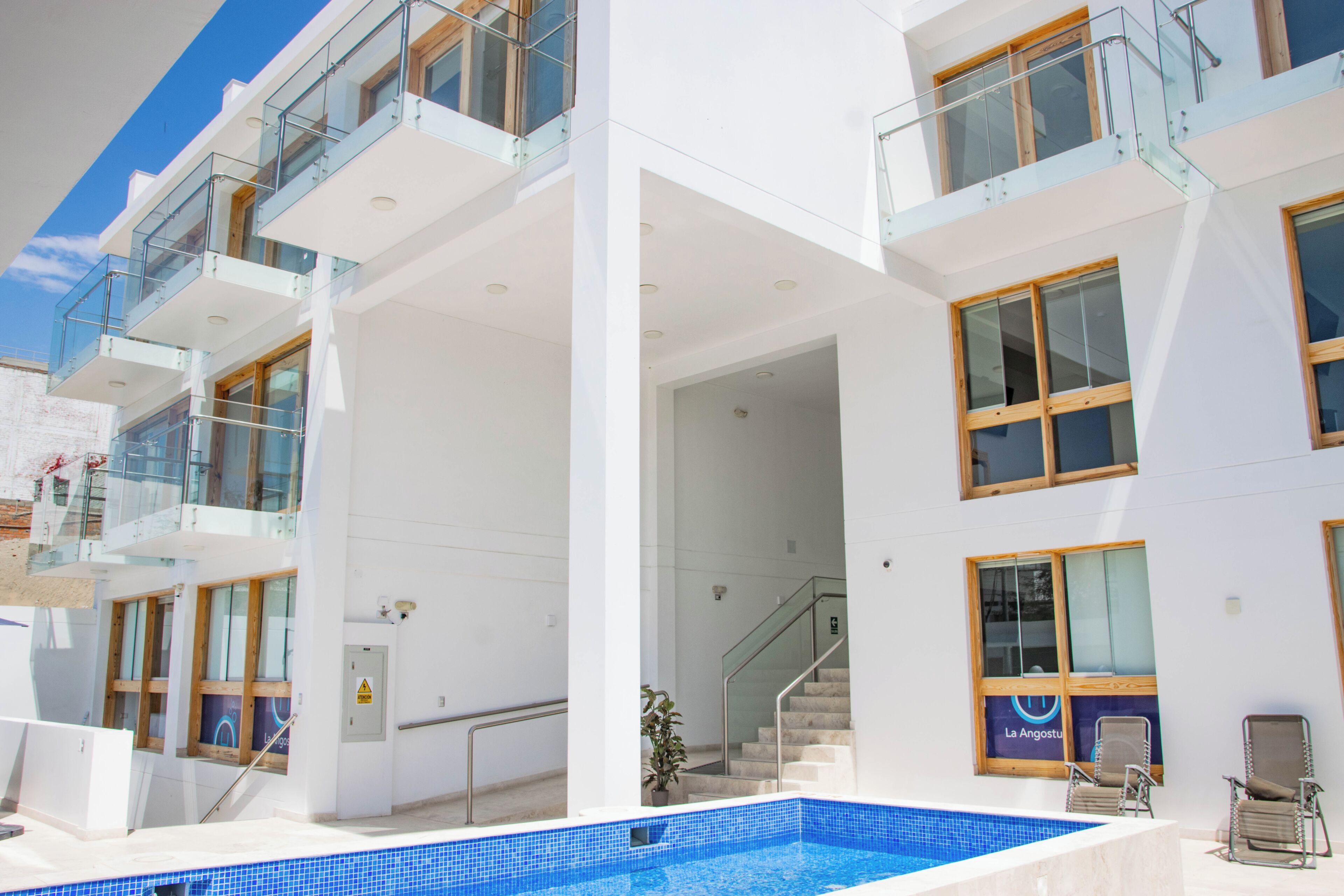 Alberca al aire libre 