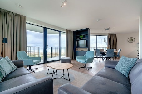 Smart TV. Apartment in Breskens with balcony