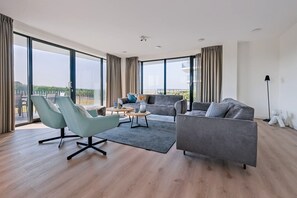 Living area - Apartment in Netherlands with Balcony & Parking (Breskens)