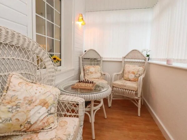 Maison, 3 chambres, fumeur, patio | Balcon