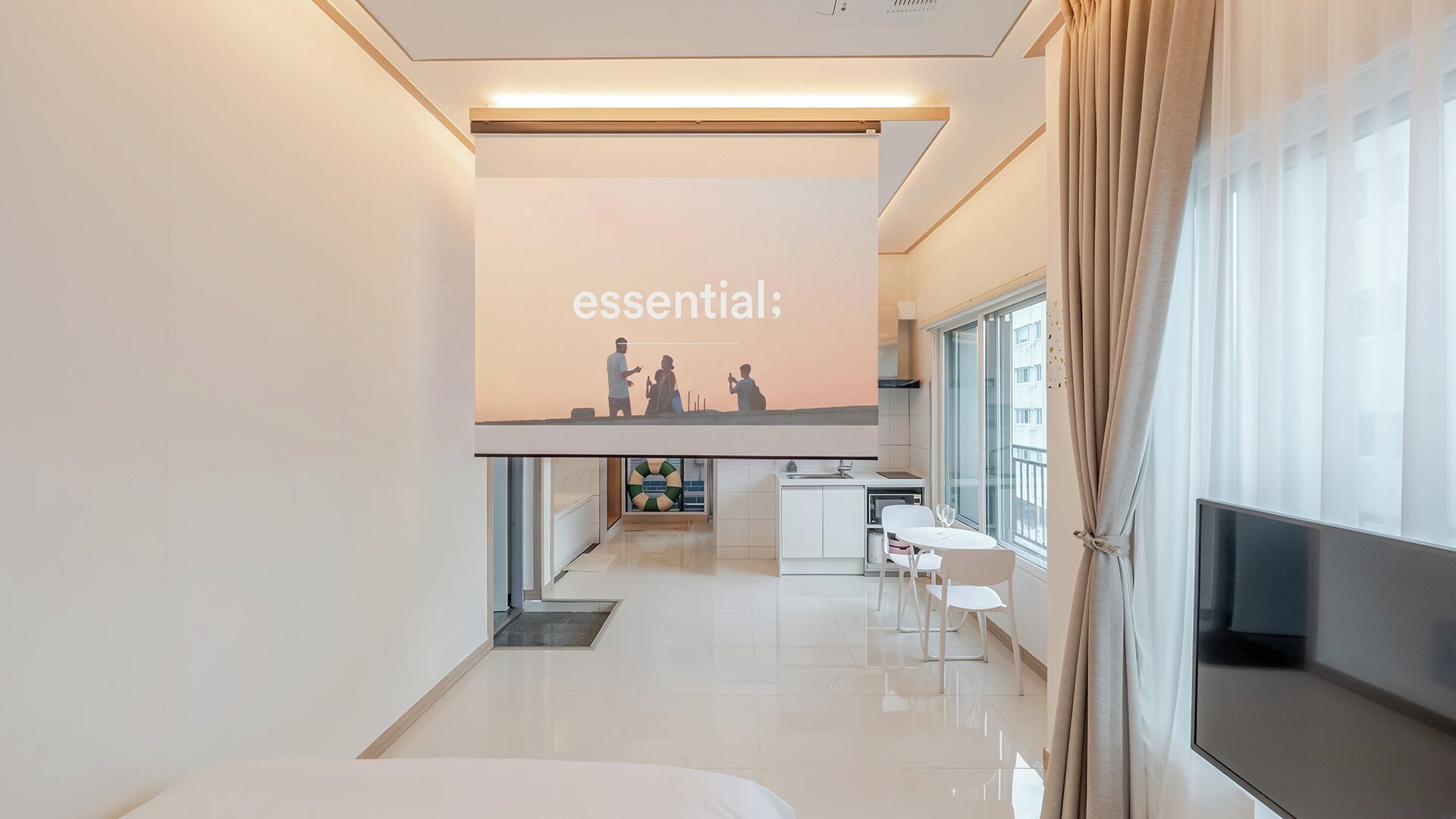 Basic Room, 1 Bedroom (2F(Elev/ElecBBQ/OTT/Pool₩50k)) | 1 bedroom, free WiFi