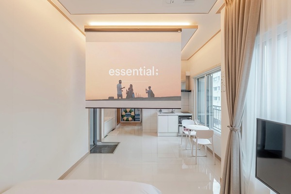 Basic Room, 1 Bedroom (2F(Elev/ElecBBQ/OTT/Pool₩50k)) | 1 bedroom, free WiFi