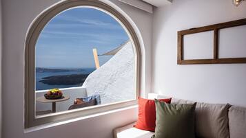 Superior Suite with Caldera View | 1 Schlafzimmer, Zimmersafe, schallisolierte Zimmer, kostenloses WLAN