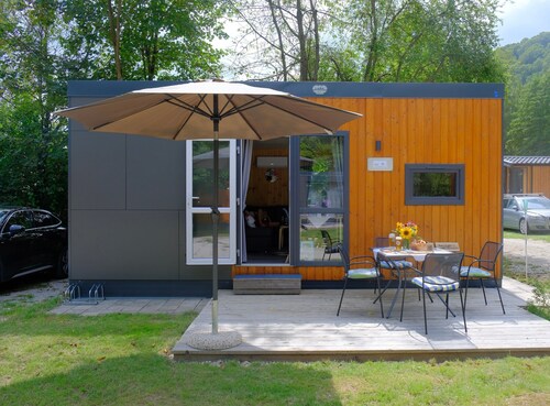 Tiny Home 'Sankt Rupert Nummer 11' mit privater Terrasse und Klimaanlage