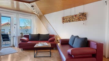 Een televisie en een dvd-speler