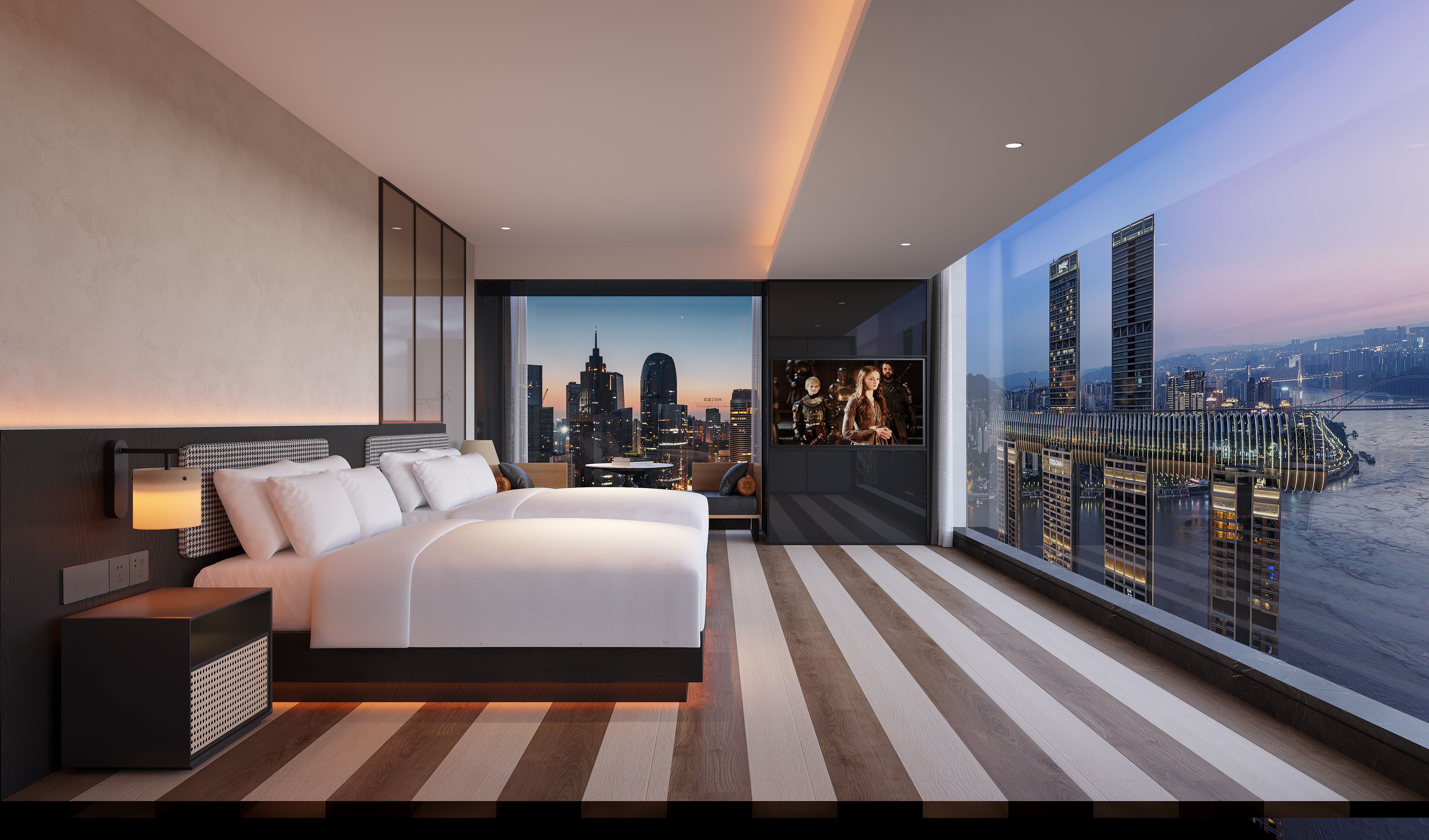 Tomannsrom – panorama | Sengetøy av topp kvalitet, dundyner og senger med overmadrass