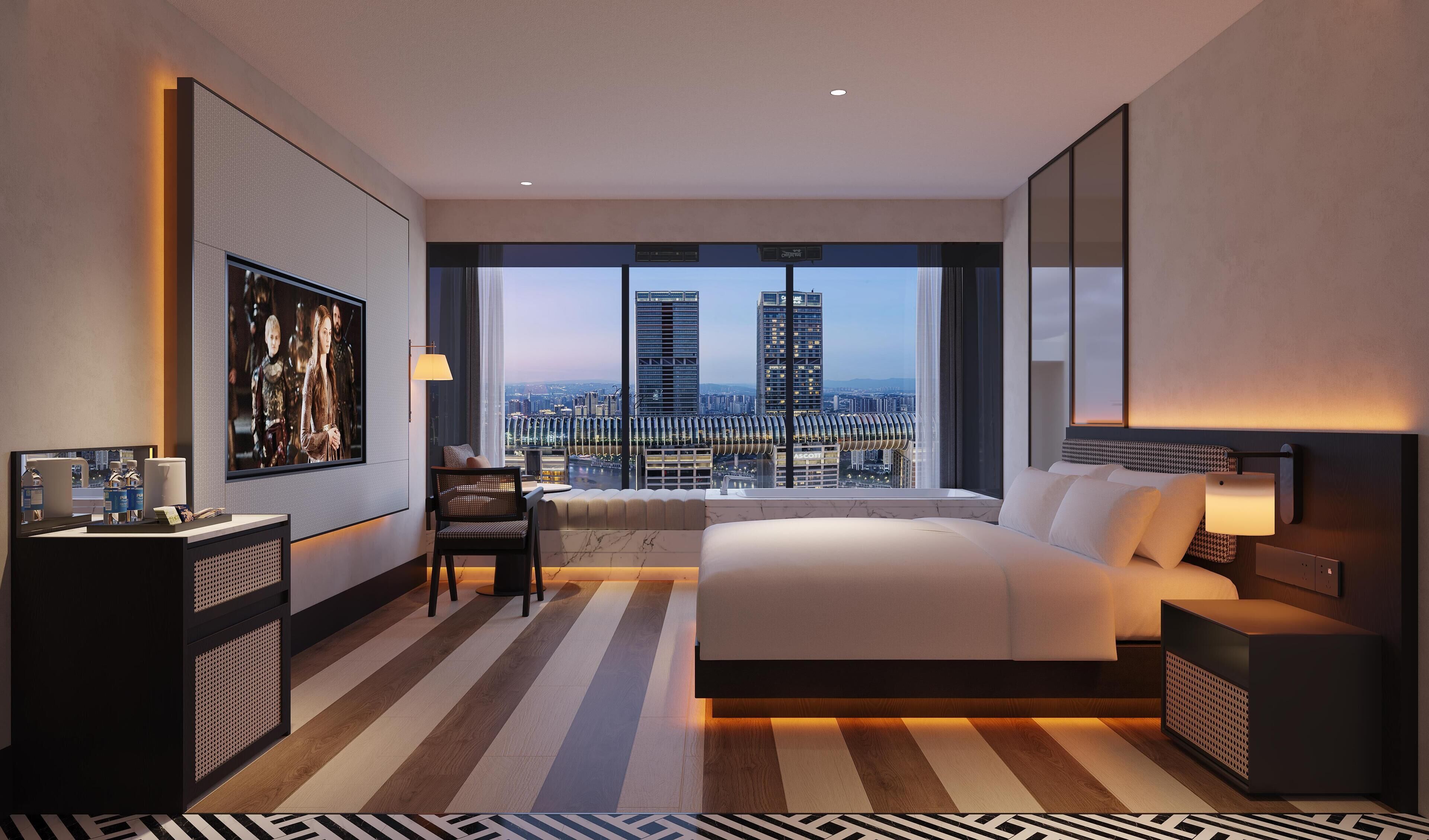 Ropa de cama de alta calidad, cubrecamas y colchones con pillow-top 