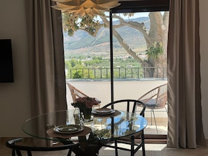 Apartment, 1 Bedroom, Garden View | Down comforters, pillowtop beds, blackout drapes, soundproofing - CASA YANGUAS APARTAMENTOS RURALES (Laujar de Andarax)