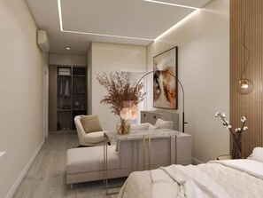 Junior Suite, City View | Minibar, desk, laptop workspace, blackout drapes - Ripetta Grand Suites (Rome)