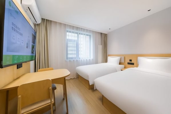 Chambre avec lits jumeaux | Wi-Fi gratuit